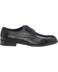 BOSS - Boss Almond Toe Derby Shoes - Lyst