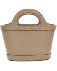 Marni - Micro Tropicalia Leather Tote Bag - Lyst