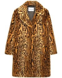 Stand Studio - Camille Faux Fur Teddy Coat - Lyst