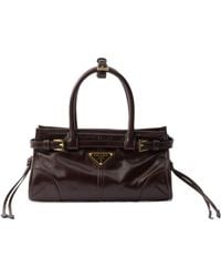 Prada - Bonnie Leather Mini Handbag - Lyst