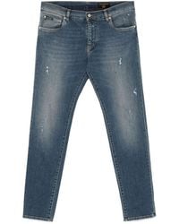 Dolce & Gabbana - Medium-Rise Slim Cotton Jeans - Lyst