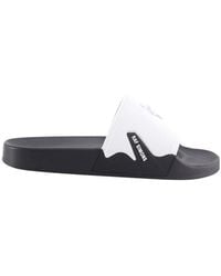 Raf Simons - Astra Logo-Plaque Slip-On Slides - Lyst