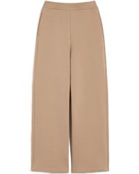 Max Mara - 'S Pompeo Logo Embroidered Trousers - Lyst