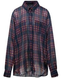 Dries Van Noten - Cheers Checked Shirt - Lyst