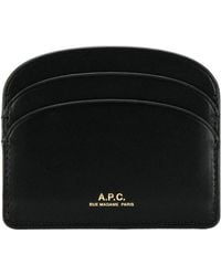 A.P.C. - Demi Lune Cardholder - Lyst