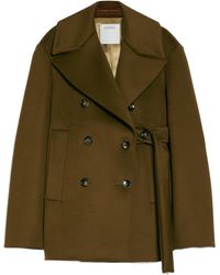 Sportmax - Orchis Double-Breasted Belted Coat - Lyst