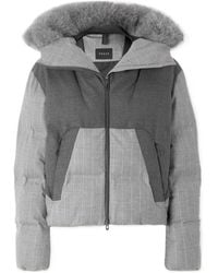 Sease - Arlo Vampire 3. Hooded Quilted Striped Cashmere-Blend Down Ski Jacket - Lyst