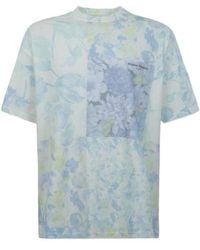 Maison Margiela - Patchwork Floral Oversized T-Shirt - Lyst