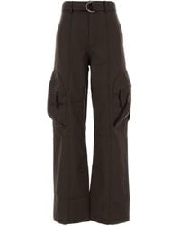 Frankie Shop - Logo Cargo Pants - Lyst