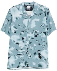 Paul Smith - Ps Paul Smith Pattern-Printed Short-Sleeved Shirt - Lyst
