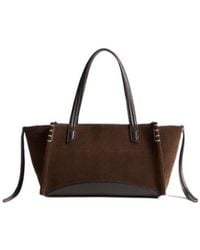 JW Anderson - Jw Anderson Elongated Loafer Cabas Bag - Lyst