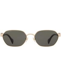 Gucci - Eyewear Round Frame Sunglasses - Lyst