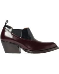 Marni - Scalloped-Trim Block Heel Boots - Lyst