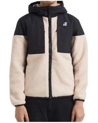 K-Way - Samson 4.0 Orsetto Full Zip Hoodie - Lyst