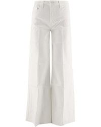 Mother - The Roller Fray Jeans - Lyst