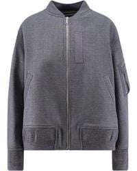 Semicouture - Zip Pocket Bomber Jacket - Lyst