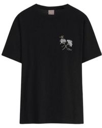 Dior - T-Shirt With Flower Bee Embroidery, Relaxed Fit - Lyst
