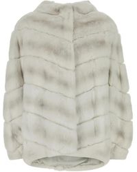 Yves Salomon - Long-Sleeved Casual Jacket - Lyst