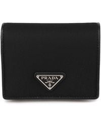 Prada - Logo Wallet - Lyst