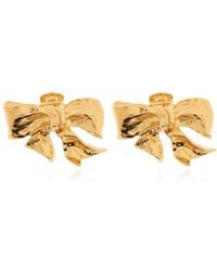 Moschino - Bow Clip-On Earrings - Lyst
