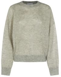 Brunello Cucinelli - Crewneck Straight-Hem Sweater - Lyst