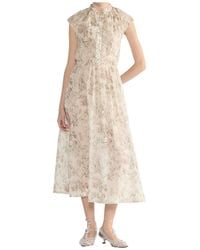Dior - Mid-Length Belted Shirtdress - Lyst