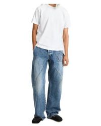 JW Anderson - Jw Anderson Logo Embroidered Crewneck T-Shirt - Lyst
