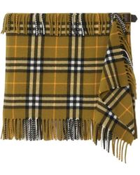Burberry - Gonna Con Fibbia Decorativa - Lyst