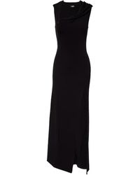 Mugler - Asymmetric Knitted Dress Skirt - Lyst