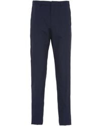 Prada - Cotton Pants - Lyst