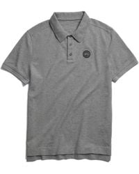 Canada Goose - Logo-Patch Cotton Polo Shirt - Lyst