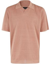 Roberto Collina - Short-Sleeved Polo Shirt - Lyst