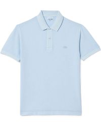 Lacoste - Solid Color Polo Shirt - Lyst