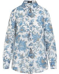 Etro - Pattern-Printed Long-Sleeved Shirt - Lyst