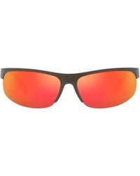 Miu Miu - Eyewear Oval-Frame Sunglasses - Lyst