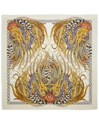 Ferragamo - Ferragamo Logo Detailed Scarf - Lyst