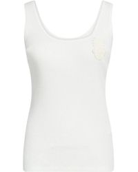 Chloé - Solid Color Sleeveless Undershirt - Lyst