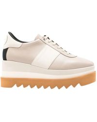 Stella McCartney - Elyse Lace-Up Platform Sneakers - Lyst