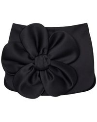Marc Jacobs - Satindaisy Floral Appliqué Mini Skirt - Lyst