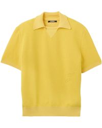 Jacquemus - The J Knitted Polo Shirt - Lyst