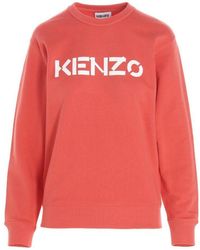 KENZO - Logo-Print Sweatshirt - Lyst