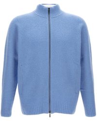 Drumohr - Long-Sleeved Cardigan Sweater - Lyst