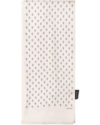 Tom Ford - Paisley Print Logo Patch Scarf - Lyst