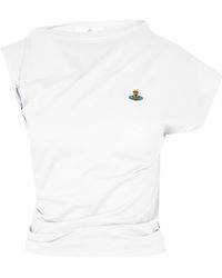 Vivienne Westwood - Logo Hebo Top T-Shirt - Lyst