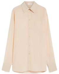 Sportmax - Buttoned Curved Hem Shirt - Lyst