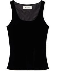 Rohe - Sleeveless Square-Neck Tank Top - Lyst