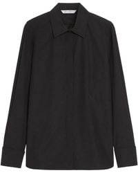 Max Mara - Style Cotton Crepe Shirt - Lyst