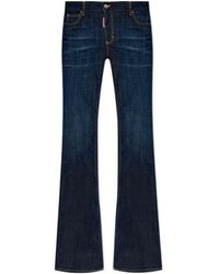 DSquared² - Mid-Waisted Flared Jeans - Lyst