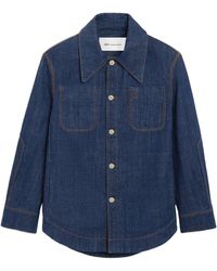 Ami Paris - Ami Embossed Worker Overshirt - Lyst