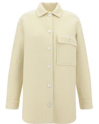 Jil Sander - Logo Jacquard Shirt Jacket - Lyst